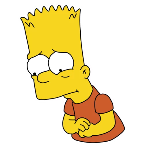 😣 Стикер «Bart» для Telegram