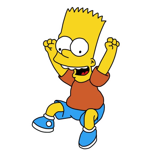 😃 Стикер «Bart» для Telegram