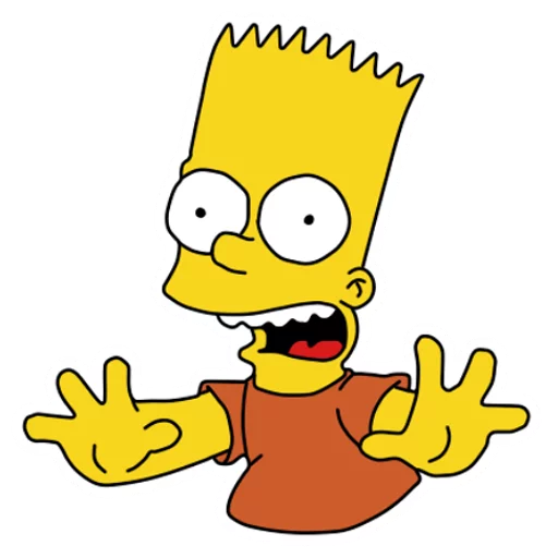 ✋ Стикер «Bart» для Telegram