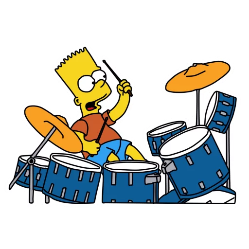 🥁 Стикер «Bart» для Telegram
