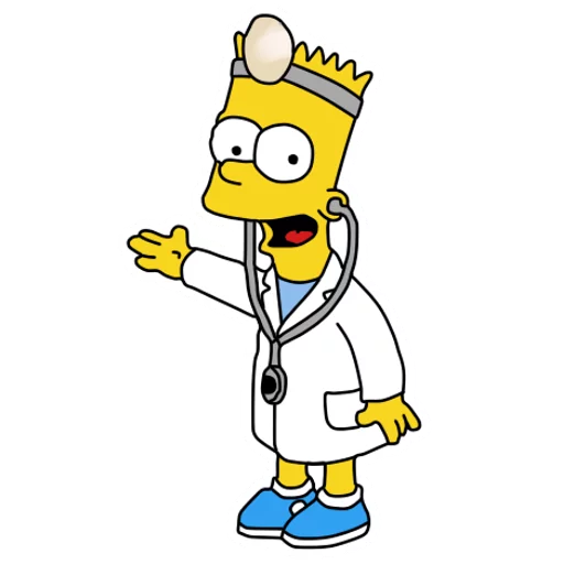 👨 Стикер «Bart» для Telegram