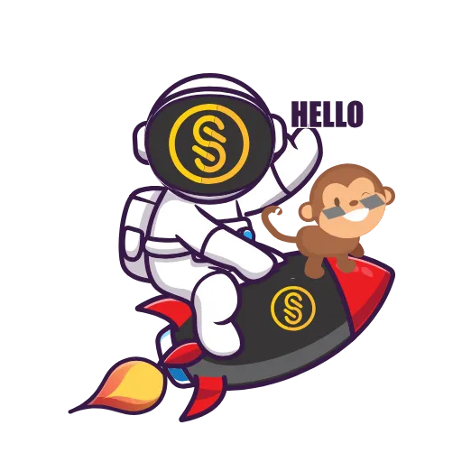 🚀 Стикер «BSCstarter» для Telegram