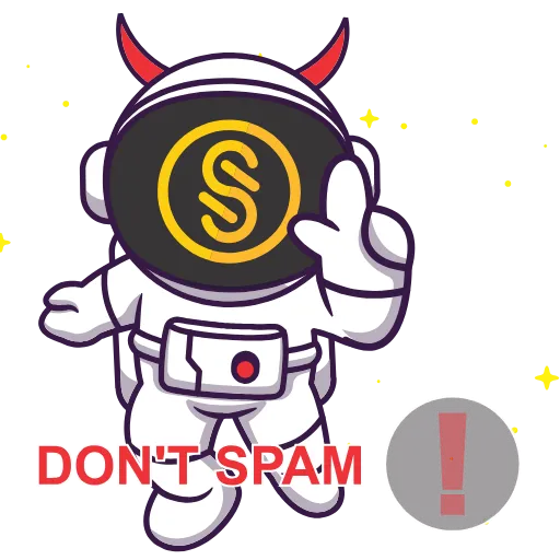 ⛔️ Стикер «BSCstarter» для Telegram