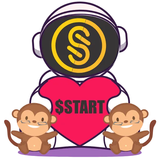 ❤️ Стикер «BSCstarter» для Telegram