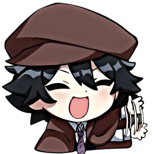 Стикерпак bsd x genshin для Telegram