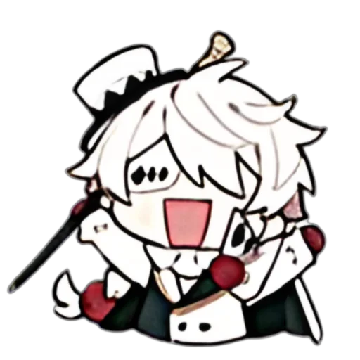 😄 Стикер «bsd x genshin» для Telegram