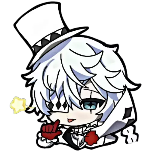 🕊 Стикер «bsd x genshin» для Telegram