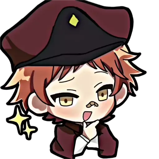 😉 Стикер «bsd x genshin» для Telegram