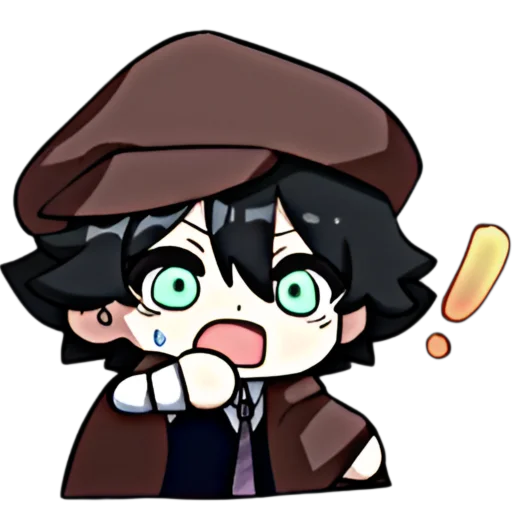 😱 Стикер «bsd x genshin» для Telegram