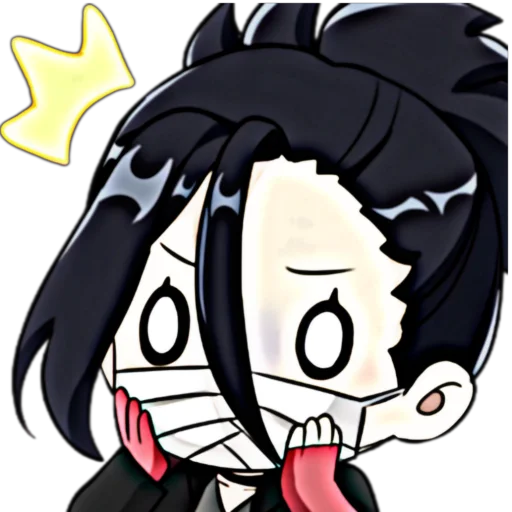 😧 Стикер «bsd x genshin» для Telegram