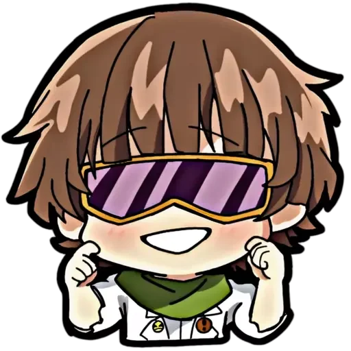 😁 Стикер «bsd x genshin» для Telegram