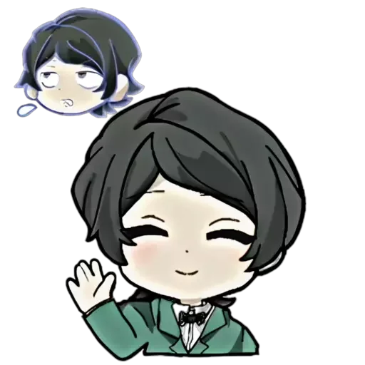 👋 Стикер «bsd x genshin» для Telegram
