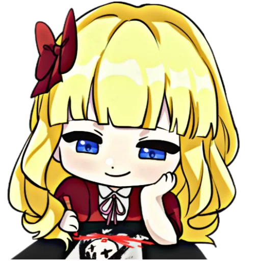 😌 Стикер «bsd x genshin» для Telegram