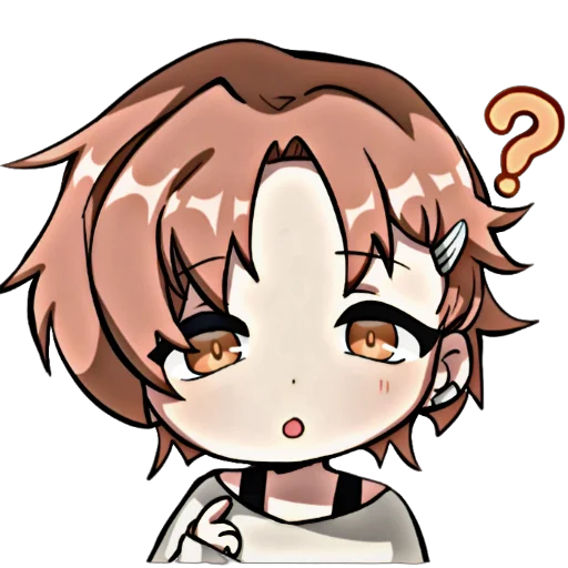 ❓ Стикер «bsd x genshin» для Telegram