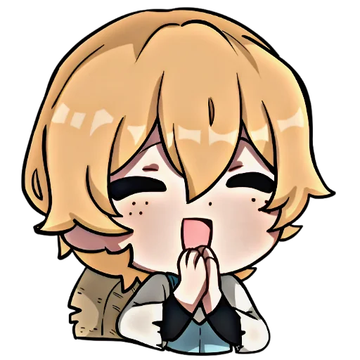 😄 Стикер «bsd x genshin» для Telegram