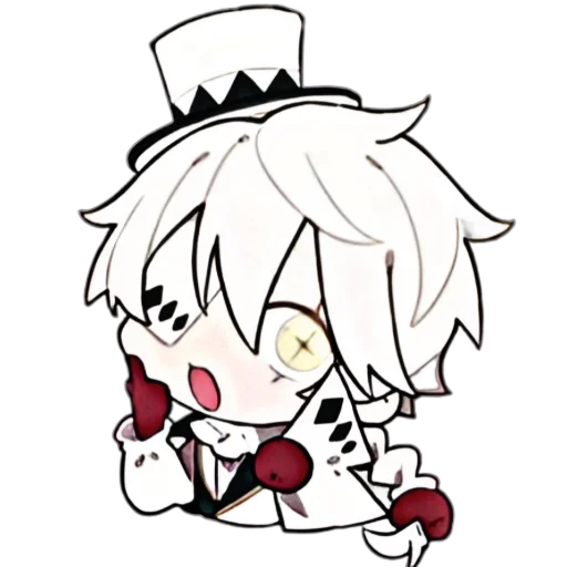 ❔ Стикер «bsd x genshin» для Telegram