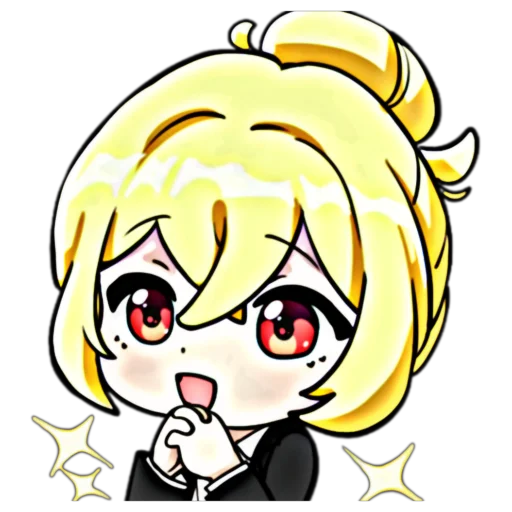 🤩 Стикер «bsd x genshin» для Telegram