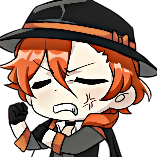 😡 Стикер «bsd x genshin» для Telegram