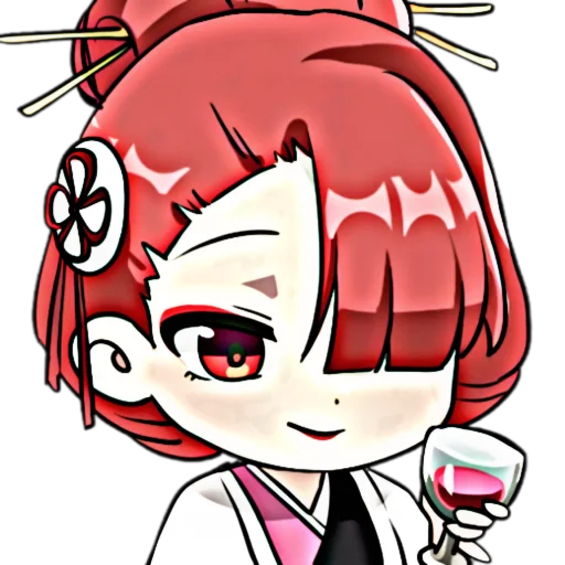 🍷 Стикер «bsd x genshin» для Telegram