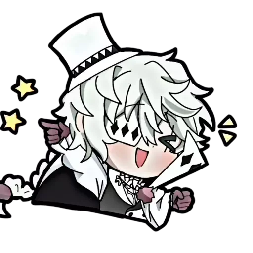 🕊 Стикер «bsd x genshin» для Telegram