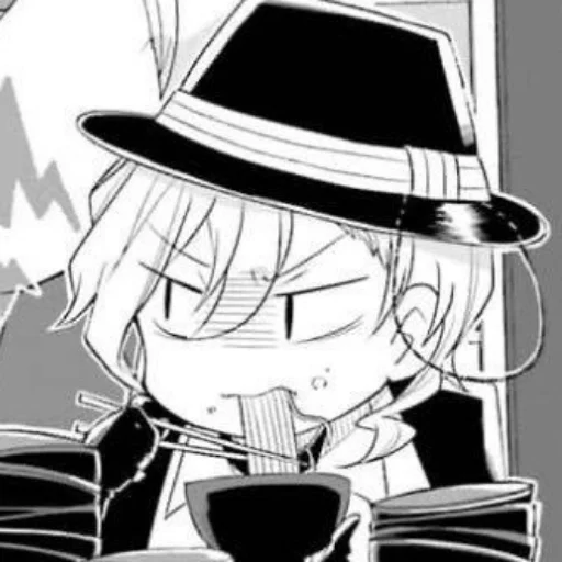 🍜 Стикер «bsdmanga» для Telegram