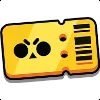 Стикер 35 ♟ Brawl Stars Emojis - значки из бравла.