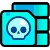 Стикер 50 ♟ Brawl Stars Emojis - значки из бравла.