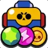 Стикер 30 ♟ Brawl Stars Emojis - значки из бравла.