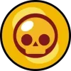 Стикер 14 ♟ Brawl Stars Emojis - значки из бравла.