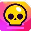 Стикер 61 ♟ Brawl Stars Emojis - значки из бравла.