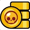Стикер 46 ♟ Brawl Stars Emojis - значки из бравла.