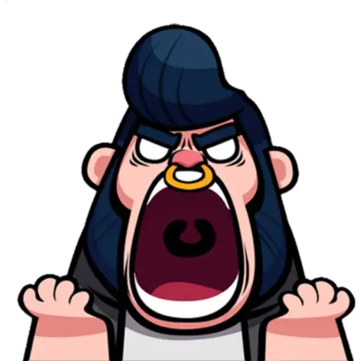 😡 Стикер «Brawlmoji» для Telegram