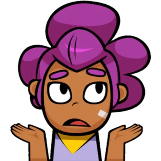 🤷‍♀️ Стикер «Brawlmoji» для Telegram