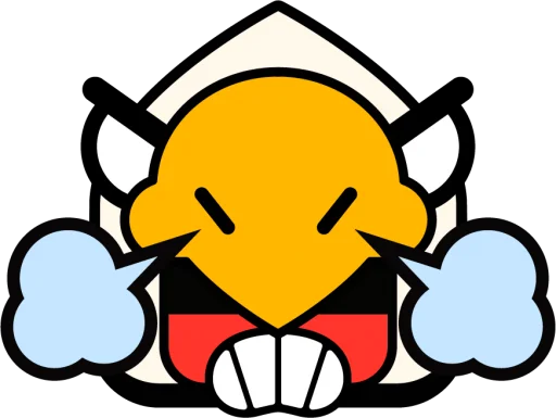 😡 Стикер «ЗНАЧКИ БРАВЛ СТАРС 4» для Telegram