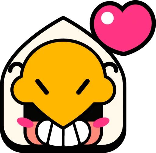 ❤️ Стикер «ЗНАЧКИ БРАВЛ СТАРС 4» для Telegram