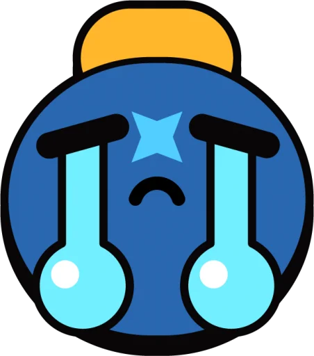 😔 Стикер «ЗНАЧКИ БРАВЛ СТАРС 4» для Telegram