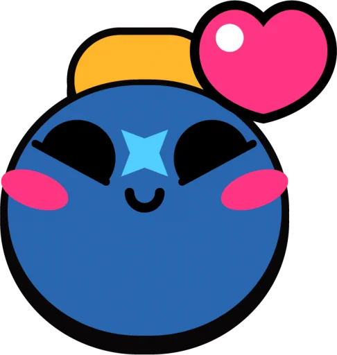 ❤️ Стикер «ЗНАЧКИ БРАВЛ СТАРС 4» для Telegram
