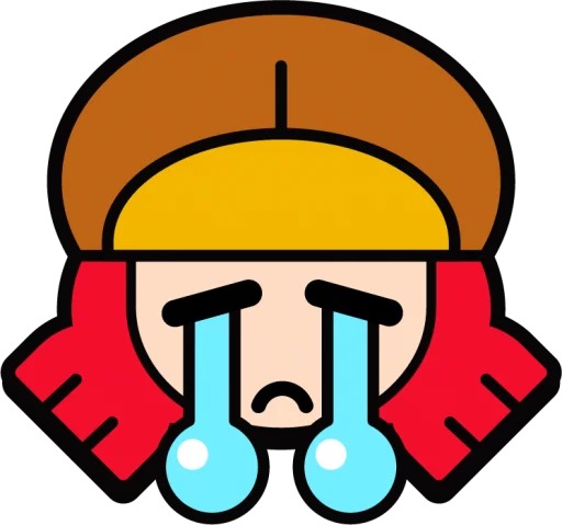 😔 Стикер «ЗНАЧКИ БРАВЛ СТАРС 4» для Telegram