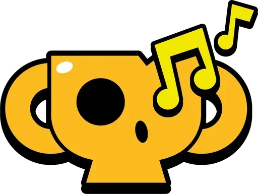 🎵 Стикер «Brawl Stars Pins (Exclusive)» для Telegram