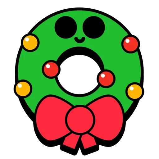 🎄 Стикер «Brawl Stars Pins (Exclusive)» для Telegram