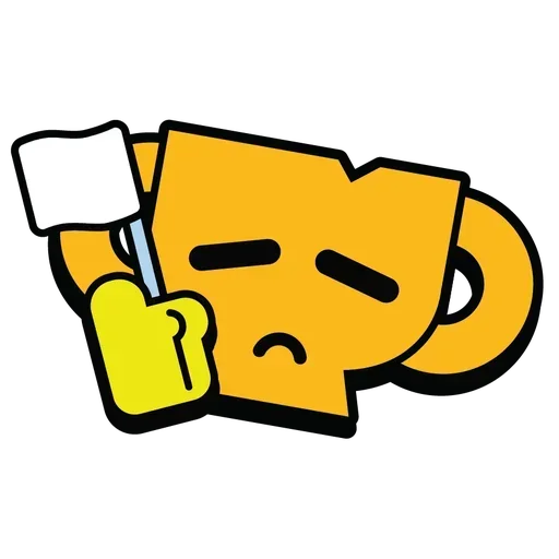 🏳 Стикер «Brawl Stars Pins (Exclusive)» для Telegram