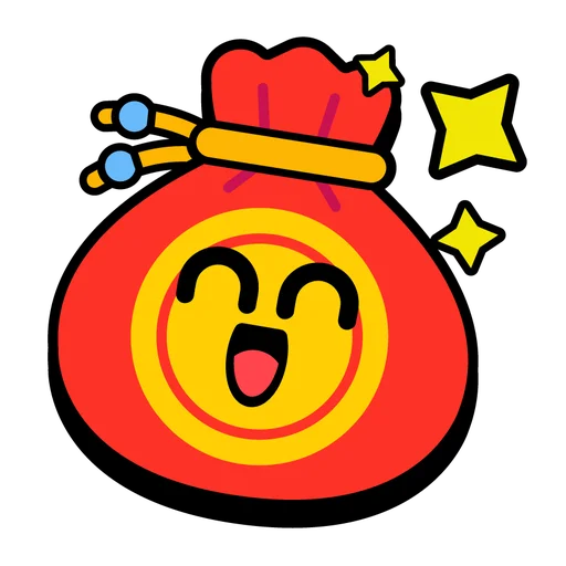 💰 Стикер «Brawl Stars Pins (Exclusive)» для Telegram
