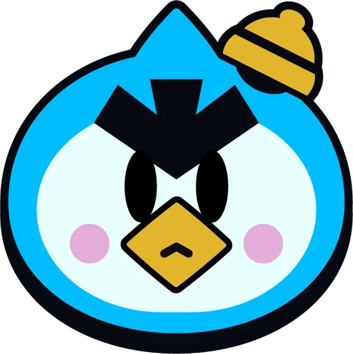 🐧 Стикер «Brawl Stars Pins (General)» для Telegram