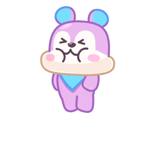 👋 Стикер «BT21» для Telegram