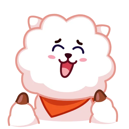 🤩 Стикер «BT21» для Telegram