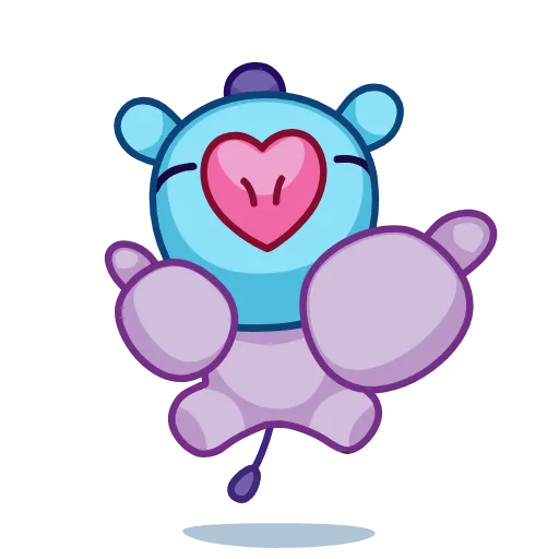 👍 Стикер «BT21» для Telegram