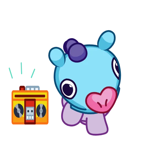 💃 Стикер «BT21» для Telegram