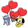 Стикер 5 Bt21