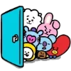 Стикер 3 Bt21