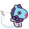 Стикер 60 Bt21
